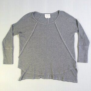 Sadie & Sage crew neck knit sweater women's size M grey colour